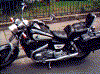 mein altes Motorad von der Seite